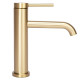 змішувач для умивальника Rea Clif gold brushed низький (REA-B5323)