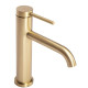 змішувач для умивальника Rea Clif gold brushed низький (REA-B5323)