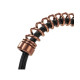 змішувач для кухні Rea Colin з пружиною та висувним виливом brushed copper (REA-B5459)