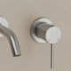 змішувач для умивальника Rea Clif прихованого монтажу, brushed nickel + box (REA-B5840)