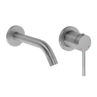 змішувач для умивальника Rea Clif прихованого монтажу, brushed nickel + box (REA-B5840)