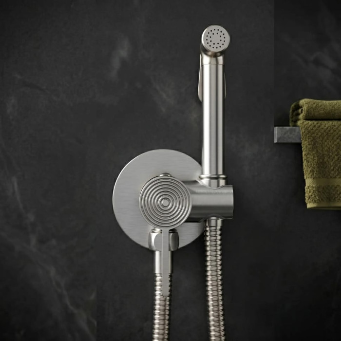 гігієнічний набір Rea Foster brushed nickel (REA-B6673)