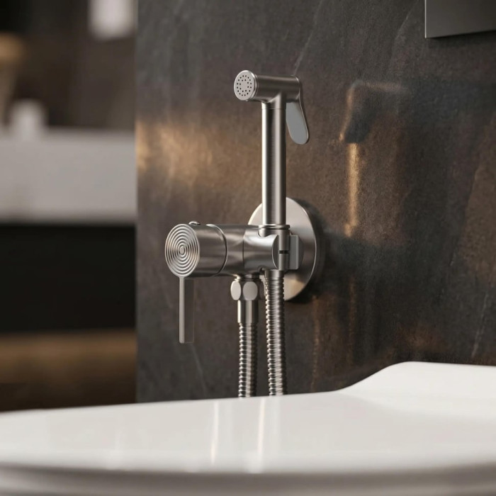 гігієнічний набір Rea Foster brushed nickel (REA-B6673)