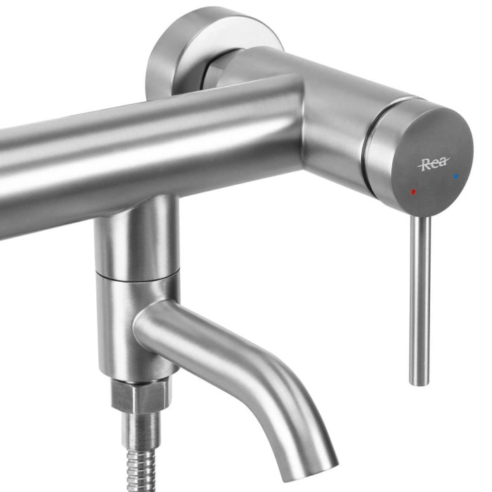 змішувач для ванни Rea Clif brushed nickel (REA-B6874)