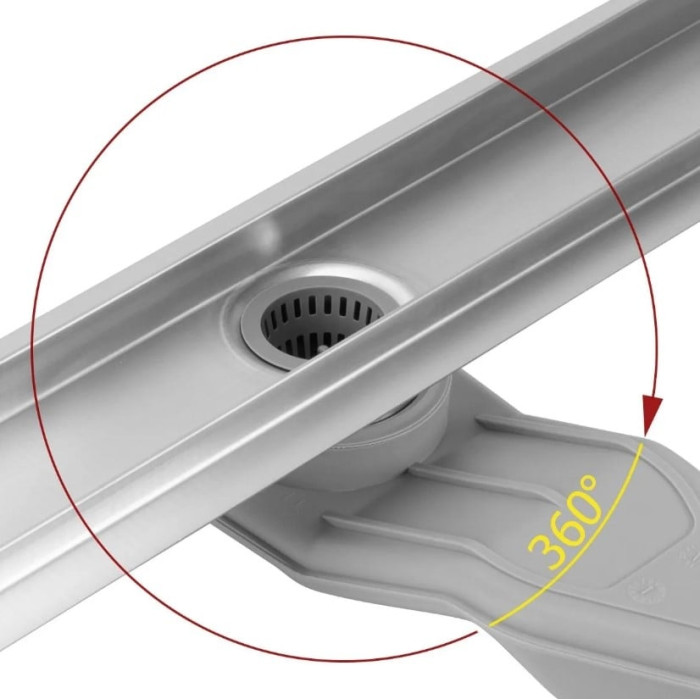 трап Rea Neox Superflow 80 nikiel brushed (REA-G2707)