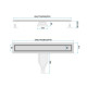 трап Rea Neox Superflow 80 nikiel brushed (REA-G2707)
