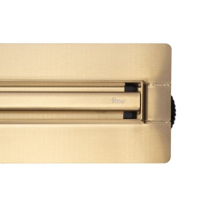 трап Rea Neox Slim Pro gold brushed 80 (REA-G2715)