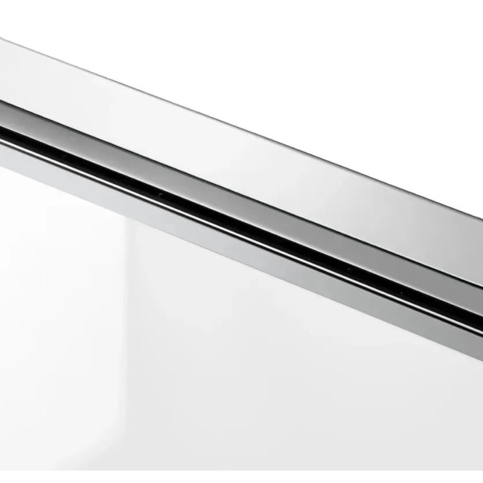 душові двері Rea Atlas 100x200 безпечне скло, прозоре, ліворуч, chrome (REA-K4664)