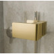 душові двері Rea Atlas 120x200 безпечне скло, прозоре, праворуч, gold brush (REA-K4677)