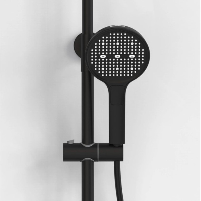 душова система для ванни та душу Rea Farel black matt (REA-P0354)