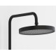 душова система для ванни та душу Rea Farel black matt (REA-P0354)