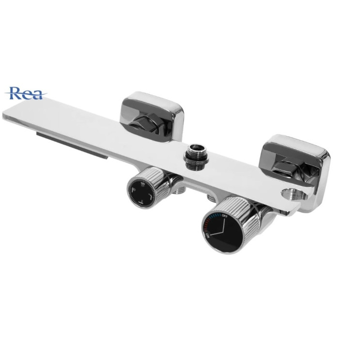 душова система з термостатом Rea Helix chrome (REA-P6620)