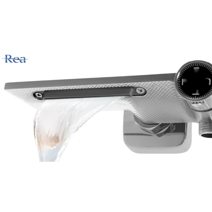 душова система з термостатом Rea Helix chrome (REA-P6620)