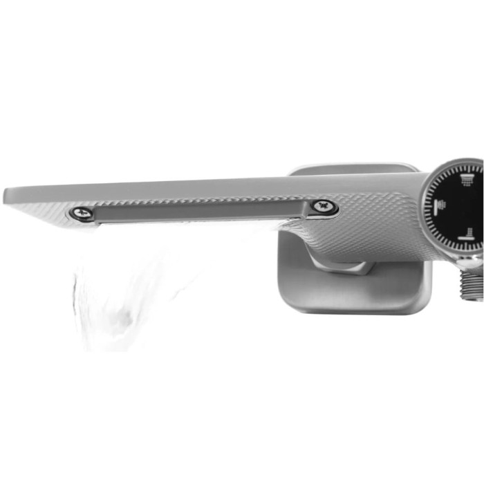 душова система з термостатом Rea Helix brushed nickel (REA-P6622)