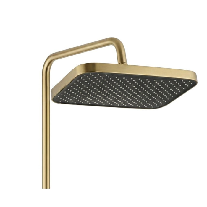душова система для ванни та душу Rea Arlo brush gold (REA-P7441)