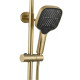 душова система для ванни та душу Rea Arlo brush gold (REA-P7441)