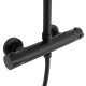 Душова система Rea Bliss black з термосатом (REA-P8804)
