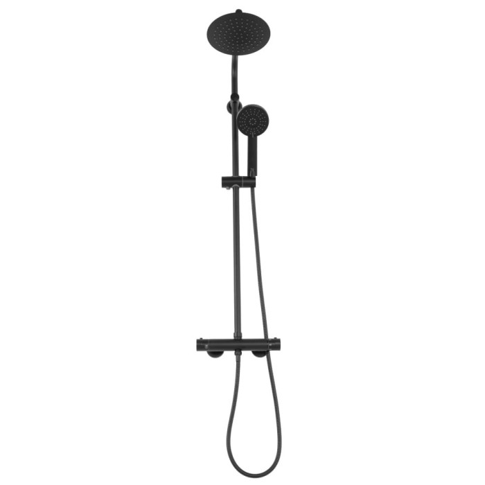 Душова система Rea Bliss black з термосатом (REA-P8804)