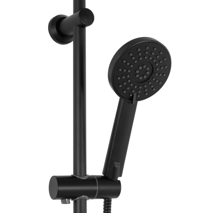 Душова система Rea Bliss black з термосатом (REA-P8804)