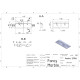 Amelia 1200D - білий глянсoвий