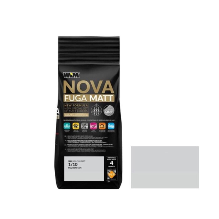 Зат WIM  NOVA FUGA MATT 1/10  2кг манхетен (1 сорт)