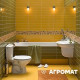 M1116000U IDOL Раковина 60см, з 1 отв.під зміш., з переливом, білий глянець (1 сорт)