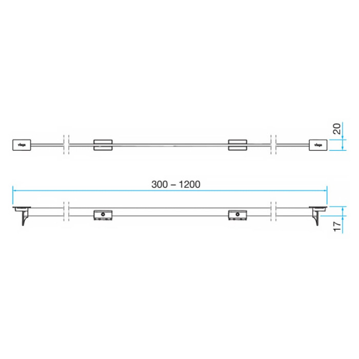 686284 Advantix Vario Visign SR1 Дизайн вставка, матова (1 сорт)