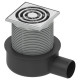 3601050  Зливний трап TECEdrainpoint S S50, низький (1 сорт)