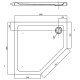 FTR0223 COMFORT Піддон душовий, п'ятикутн., 100х100, з сифоном (1 сорт)