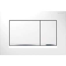 115.883.KJ.1 Sigma20 square  клавіша, біла/глянцевий хром (1 сорт)