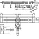 721671 Advantix Vario Душовий лоток 300-1200mm, низький (1 сорт)