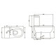3110121 FRESH Компакт безобідковий, тонка кришка soft-close, quick-fix (3пак) (1 сорт)