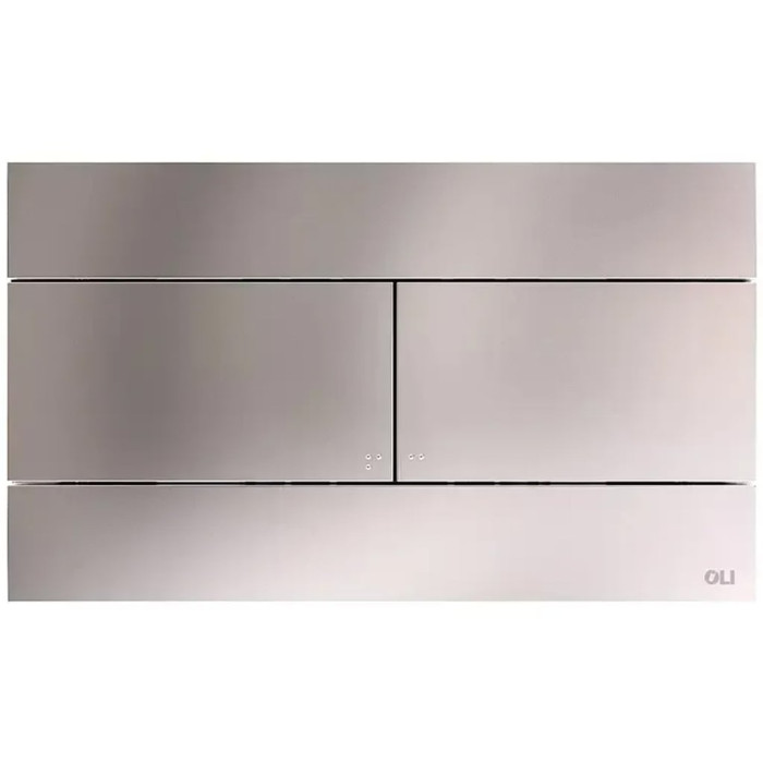 057141 Slim  клавіша подвійного змиву, Inox (1 сорт)