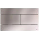 057141 Slim  клавіша подвійного змиву, Inox (1 сорт)