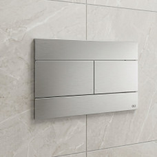 057141 Slim  клавіша подвійного змиву, Inox (1 сорт)