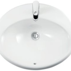 1522136 OVALE Раковина без донного клапана 555*485 (1 сорт)