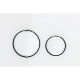 115.884.SI.1 Sigma50 round  Клавіша змиву, подвійний змив, біле скло (1 сорт)