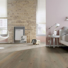 L03 Oak smoke grey, plank 1424 expressive, brushed, natural oil-treated (1 сорт)