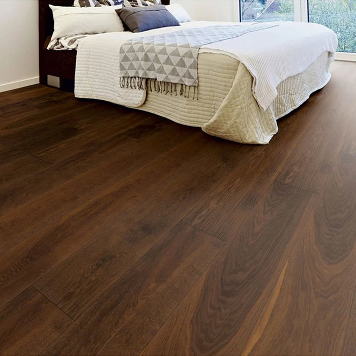 Паркетна дошка R04 Oak dark brown*1279/ 1101010901 (1 сорт)