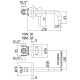 LIG006ST70 LIGHT Змішувач раковини, вилив 175 мм, сталь (1 сорт)