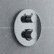 LIQ019CR Light exclusive Змішувач для душу на 3 споживачі, термостатичний, хром (1 сорт)
