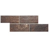 J85703 BRISTOL UMBER BRICK ANGOLO INCOLLATO (1 сорт)
