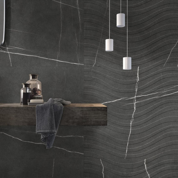 KAIROS GRAPHITE DECOR MATT RECT. (1 сорт)
