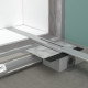 56044800 Зовнішня частина каналу 800 (із можливістю укорочення), Brushed Stainless Steel (1 сорт)