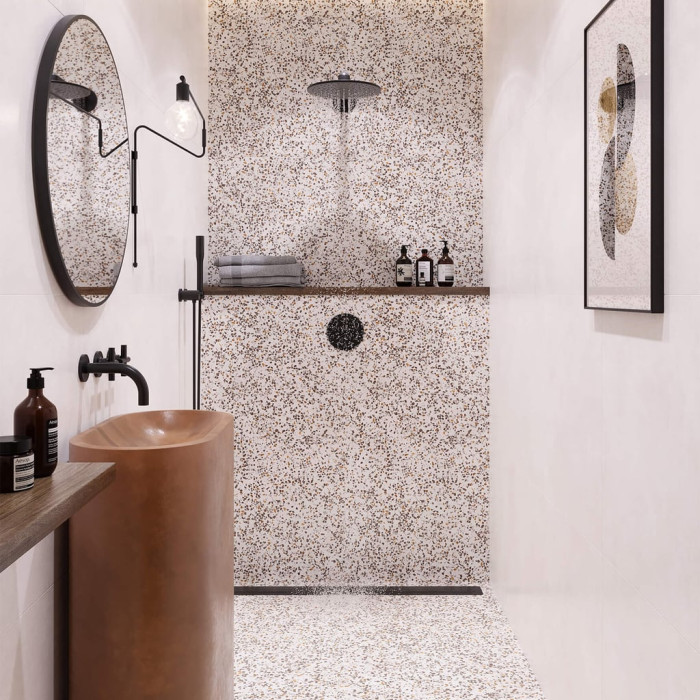 Oasis Concrete Terazzo Айворі OSА910 (1 сорт)