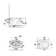 RSTSC3901504 + RST23504A FEELING Унітаз підвісний з кришкою Duroplast, SLIM, Soft Close, Quick Release, Rimless, чорний матовий (1 сорт)
