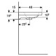501.834.00.3 Раковина Geberit iCon Light 60см, Перелив видимий, Білий (1 сорт)