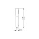 22126KF0 EUPH Cosmopolitan Stick ручний душ 9,5l чорний (1 сорт)