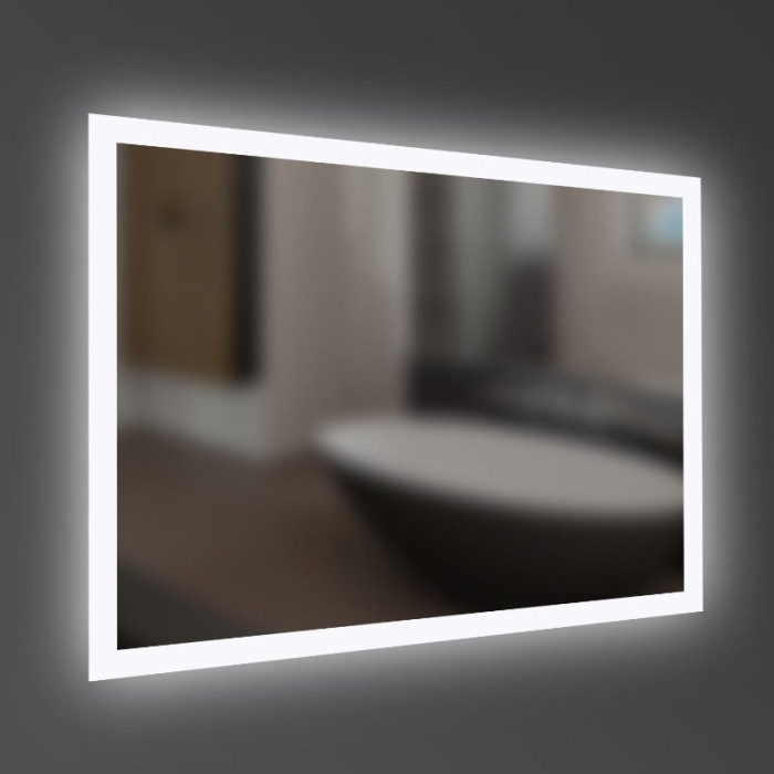 6032100 ART Дзеркало 1000x700 прямокутне, з тачсенсором та LED підсвідкою (1 сорт)