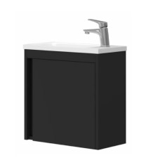 063050B SMALL Тумба 50 з умивальником, чорний мат (1 сорт)